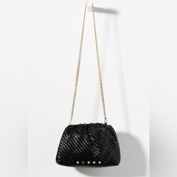 - NWT  Frankie clutch in navy blue - Picture 2 of 4